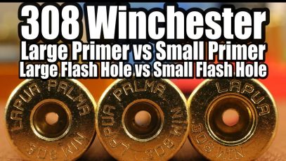 308 Win – Lg vs Sm Primers and Flash Holes