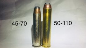 45-70 vs 50-110 Winchester lever-actions rifle /carbine