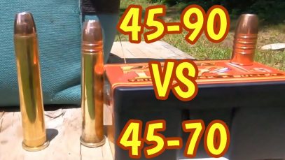 BarnesTSX 300 grain 45-70 vs 45-90 lever action