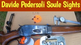Davide Pedersoli Soule Sights 1886 Winchester cal 50-110 WCF