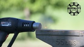 Heat Gun vs 22LR Cartridge