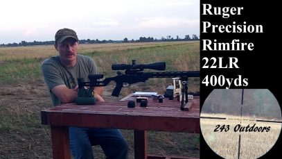 Ruger Precision Rimfire 22LR 400 Yards