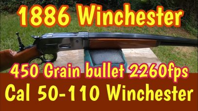 Testing the 450 grain Barnes bullet for the 50-110
