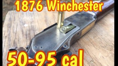 1876 Winchester 50-95 Express, Cimarron copy, the 76 was first big bore lever action rifle