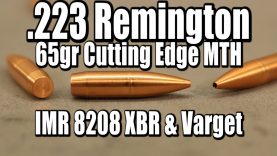 .223 Rem – 65gr Cutting Edge MTH with 8208XBR and Varget