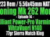 .223 Rem – 77gr Sierra Match King with Varmint and N140