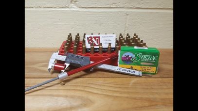 224 Valkyrie – 95 grain Sierra MatchKing – Load Development – Step 1: OAL