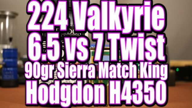 224 Valkyrie – H4350 with 90gr Sierra Match King