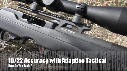 .22lr Accuracy with Adaptive Tactical – WE TRAIN!
