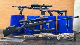 308 vs 6.5 Creedmoor vs 338 Lapua vs Buckets of Water