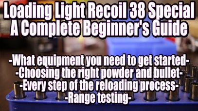 38 Special – Loading Light Recoil Ammo