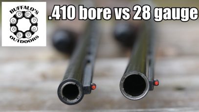 .410 vs 28 Gauge – Patterning Birdshot