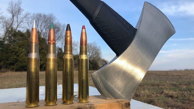 50 BMG vs Axe ?