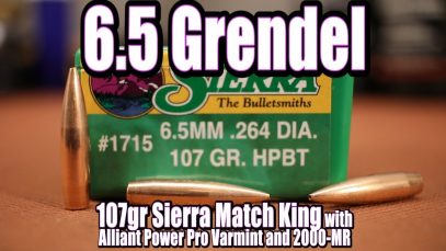 6.5 Grendel – 107gr Sierra Match King