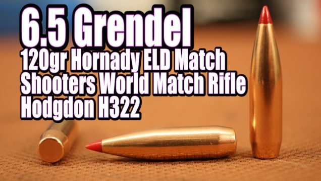 6.5 Grendel – 120gr Hornady ELD Match