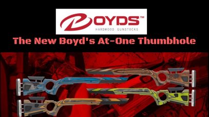 Boyd’s At-One Thumbhole Stock, New for 2019