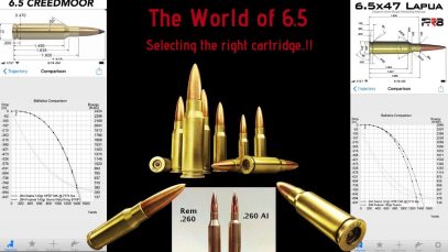 Cartridge Selection, Father & Son rifle Build