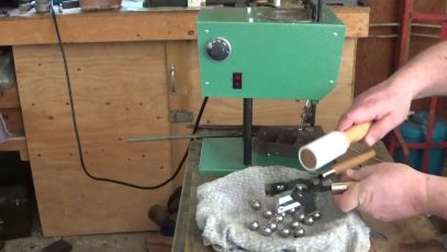 Casting the .69 Cal round ball.