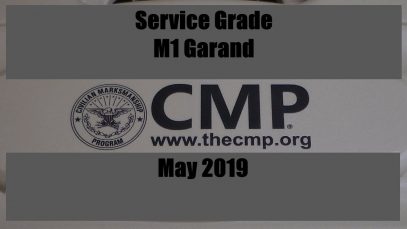 CMP SERVICE GRADE M1 GARAND – MAY 2019