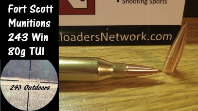 Fort Scott Munitions 243 Win 80g TUI