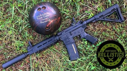 Full Auto AR-15 vs Bowling Ball (Full Auto Friday)
