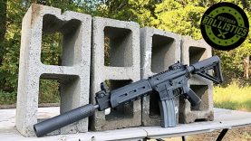 Full Auto AR-15 vs Concrete Blocks (Full Auto Friday)