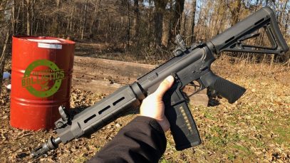 Full Auto AR-15 vs Steel 55 Gallon Drum (Full Auto Friday)