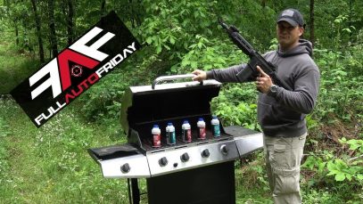 Full Auto Friday! AR-15 vs Grill! ?