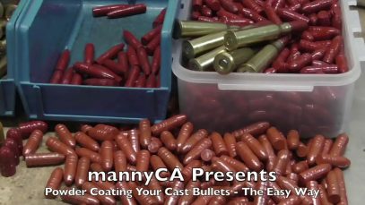 How to Powder Coat Cast Bullets – So Easy Even A Liberal Can Do It!