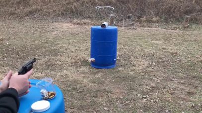 Light Recoil 38 Special in Smith Wesson AirWeight Revolver with ACME 105gr Bullets