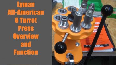Lyman All American 8 Turret Press – Overview and Function