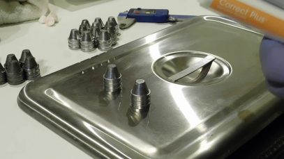 Moose Minie Ball 12 Gauge Slugs Prepared For Loading (3 Circles OPEN HOUSE ALL VIEWERS Video #46)