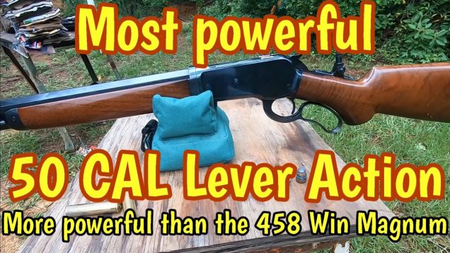 Most powerful Lever action, 300 gr Barnes bullet vs 500 gr Woodleigh