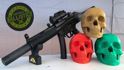 MP5 vs 3D Printed Skull (Full Auto Friday)