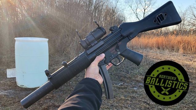MP5 vs 55 Gallon Drum (Full Auto Friday)