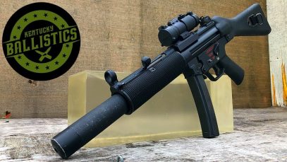 MP5 vs Ballistic Gel (Full Auto Friday)