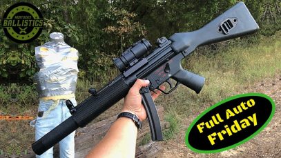 MP5 vs Body Armor (Full Auto Friday)