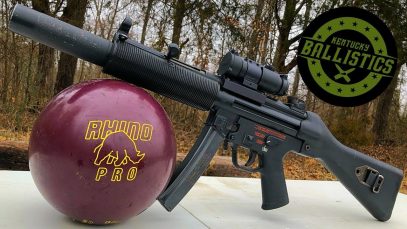 MP5 vs Bowling Ball (Full Auto Friday)