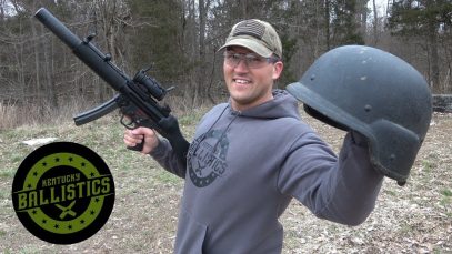 MP5 vs Kevlar Helmet (Full Auto Friday)