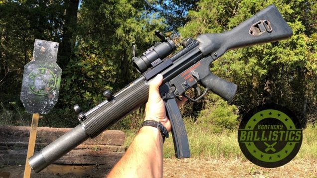 MP5 vs Steel Target (Full Auto Friday)