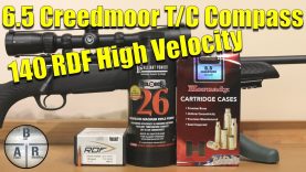 Nosler 140 RDF with Allaint Reloder 26 – Thompson Center Compass – 6.5 Creedmoor