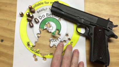 Range Time with the MP .45ACP RNFP, Round 2