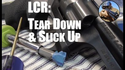 Ruger LCR – Complete Disassembly & Smooth Up