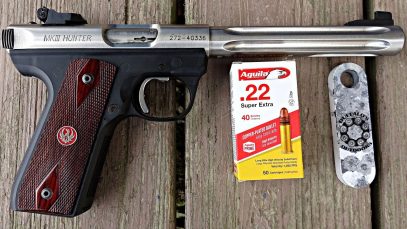 Ruger MK III 22/45 Hunter – plinking