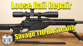 Savage 110BA STEALTH 338 Lapua Magnum - Scope Rail Fix 2 Savage 110BA STEALTH 338 Lapua Magnum – Scope Rail Fix