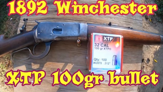 Testing some 100 gr XTP bullets in the 1892 Winchester 32WCF