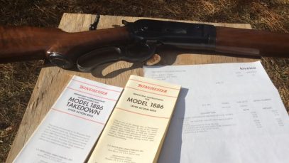 The story behind my 1886 Winchester 50-110 WCF, lever action rifle that started out 45-70, Miroku