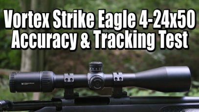 Vortex Strike Eagle 4-24×50 Accuracy and Tracking Test