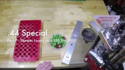 WCChapin | 44 Special – Part 7 – Skeeter Loads on a LEE Pro 1000