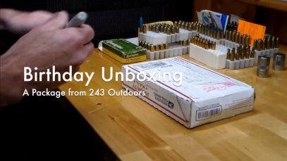 WCChapin | Birthday Unboxing – A Package from 243 Outdoors